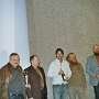 The chairman of our district Lutz DJ4VF handed over the cup for winning the district championchip 2005
